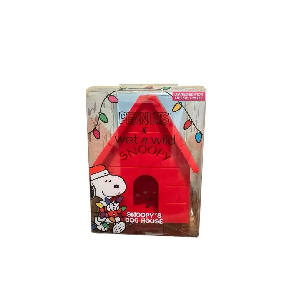 Peanuts x Wet n Wild Snoopy’s Dog House Makeup Sponge Case Limited Edition 2022